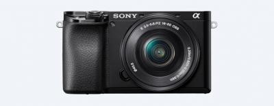 Sony α6100 APS-C Camera With 16-50mm Power Zoom Lens - ILCE6100L/B
