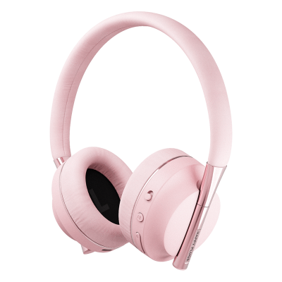 Happy Plugs Play Youth Headphones in Pink Gold - 105-1698