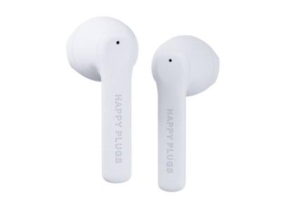 Happy Plugs Air 1 Go True Wireless Headphones in White - 1670