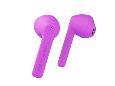 Happy Plugs Air 1 Go True Wireless Headphones in Purple - 1677