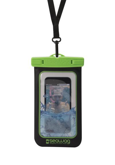 Seawag Waterproof Case For Smartphone Black , Green - 47969