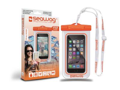 Seawag Waterproof Case For Smartphone White,Orange - 47975