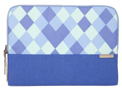 STM Grace 13Inch Laptop Sleeve In Blue Diamonds - 640947794206