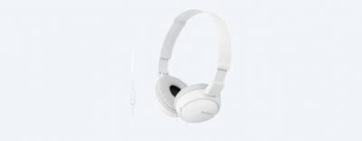 Sony Over Ear Headphones in White  - MDRZX110WHI