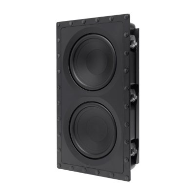 Paradigm Dual 8 Inch High-Excursion Drivers In-Wall Subwoofer - DCS-208FR3