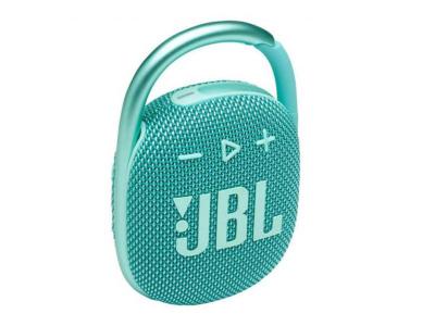 JBL Clip 4 Ultra-Portable Waterproof Speaker in Teal - JBLCLIP4TEALAM
