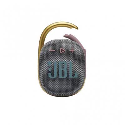 JBL Ultra-portable Waterproof Speaker in Grey - JBLCLIP4GRYAM