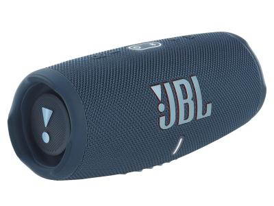 JBL Charge 5 Portable Waterproof Speaker With Powerbank In Blue - JBLCHARGE5BLUAM