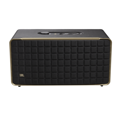 JBL Authentics 500 Hi-Fidelity Smart Home Speaker with Retro Design - JBLAUTH500BLKAM