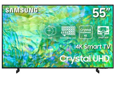 55" Samsung UN55CU8000FXZC Crystal UHD 4K Smart TV