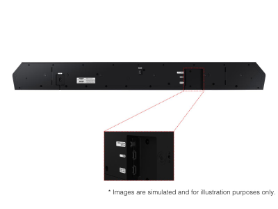 Samsung 5.1.2 Channel Q-series Wireless Dolby ATMOS Soundbar with Q-Symphony - HW-Q800D/ZC