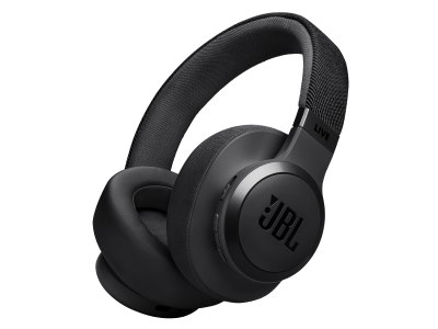 JBL Live 770NC Wireless True Adaptive Noise Cancelling Over-Ear Headphones in Black - JBLLIVE770NCBLKAM