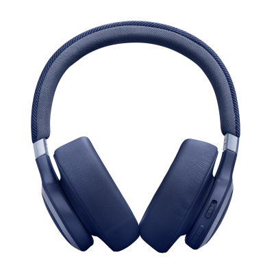 JBL Live 770NC Wireless True Adaptive Noise Cancelling Over-Ear Headphones in Blue - JBLLIVE770NCBLUAM