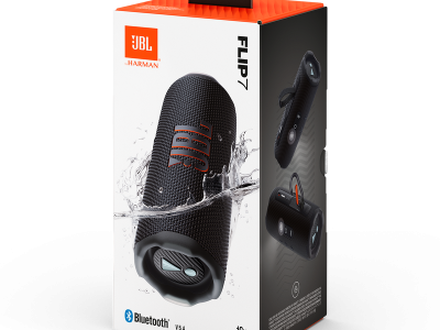 JBL Flip 7 Portable Speaker in Black - JBLFLIP7BLKAM
