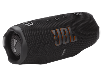 JBL Charge 6 Portable Speaker with AI Sound Boost in Black - JBLCHARGE6BLKAM