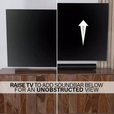 Sanus Advanced Full-Motion 4D + Shift Wall Mount for TVs 19"- 43" -  VSF817-B3