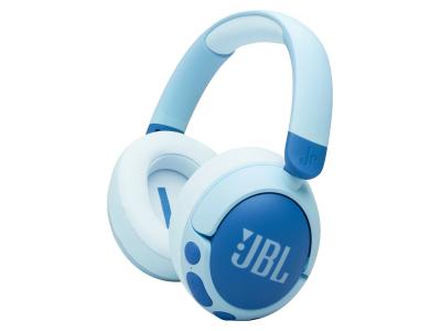 JBL Junior 470NC Wireless Over-Ear Noise-Cancelling Headphones in Blue - JBLJR470NCBLUAM
