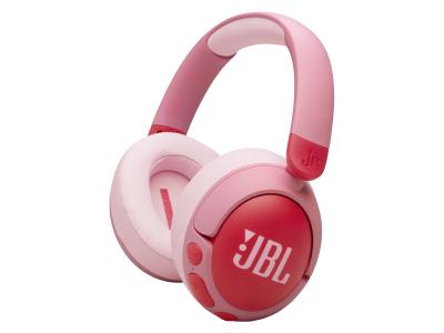 JBL Junior 470NC Wireless Over-Ear Noise-Cancelling Headphones in Pink - JBLJR470NCPIKAM