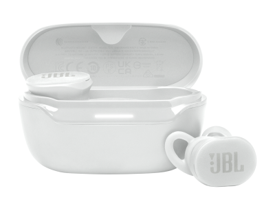 JBL Endurance Race 2 True Wireless Sports Earbuds in White - JBLENDURACE2WHTAM