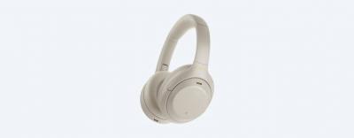 Sony Wireless Noise Cancelling Over Ear Headphones In Silver - WH1000XM4/S