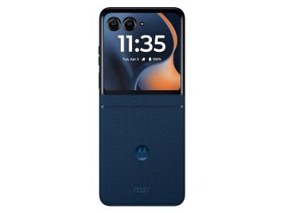 Motorola 6.9 Inch 256GB Flip Smartphone in PANTONE Gibraltar Sea - Motorola Razr 2025