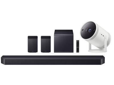 Samsung Q-Series Soundbar + Freestyle 2nd Gen Projector Bundle