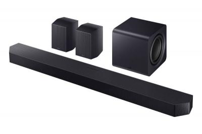 Samsung Q-Series Soundbar + Freestyle 2nd Gen Projector Bundle