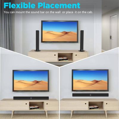 DBI International 2-Piece 70W Bluetooth Soundbar with HDMI ARC - DBI-KY8000