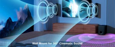 DBI International 2.1 Channel Bluetooth Soundbar with Subwoofer - DBI-KY8000E