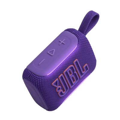 JBL GO 5 Portable Bluetooth Waterproof Speaker in Purple - JBLGO5PURAM