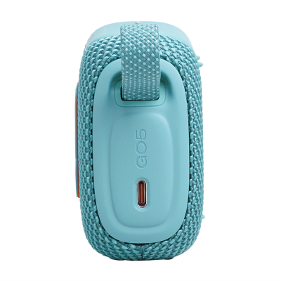 JBL GO 5 Portable Bluetooth Waterproof Speaker in Turquoise - JBLGO5TBLUAM