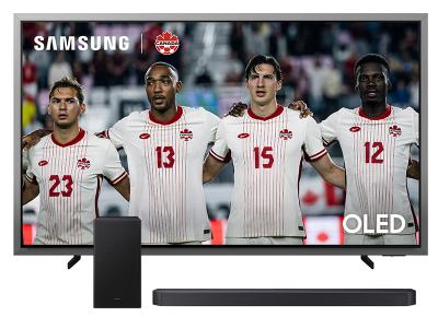 55" Samsung OLED 4K Smart TV + Q-Series Soundbar - QN55S95HAFXZC-HW-Q600F/ZC