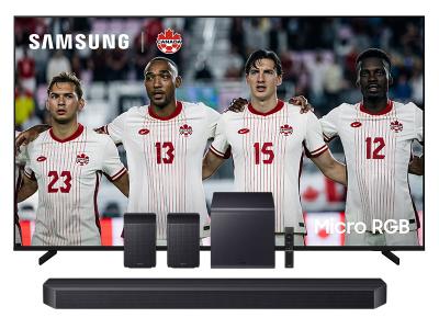 55" Samsung Micro RGB R85H Smart TV + Q-Series Soundbar - MRN55R85HAFXZC-HW-Q990F/ZC