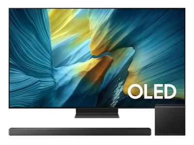 55" Samsung OLED 4K TV + Q-series Soundbar - QN55S95HAFXZC-HW-QS700F/ZC