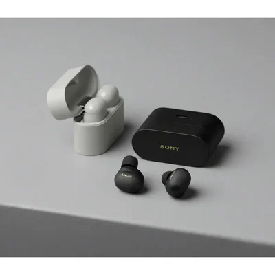 Sony The Best Truly Wireless Noise Cancelling Earbuds in Black - WF-1000XM6/B