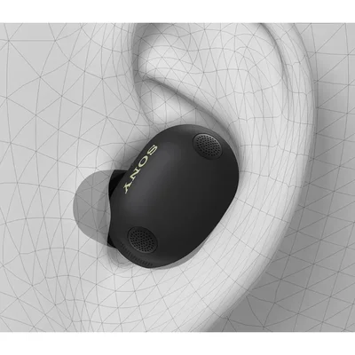 Sony The Best Truly Wireless Noise Cancelling Earbuds in Black - WF-1000XM6/B