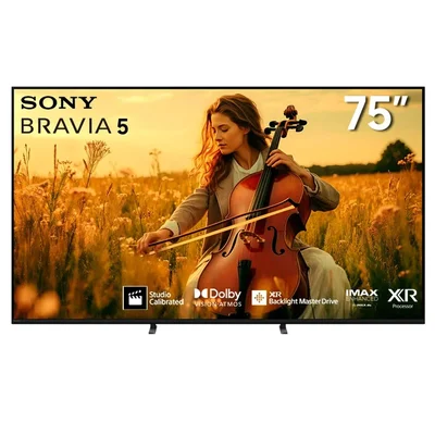 75" Sony K75XR50 BRAVIA 5 Mini LED 4K Ultra HD High Dynamic Range Smart TV (Google TV)