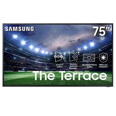75" Samsung QN75LST9DAFXZC The Terrace Neo QLED 4K Full Sun Outdoor Smart TV