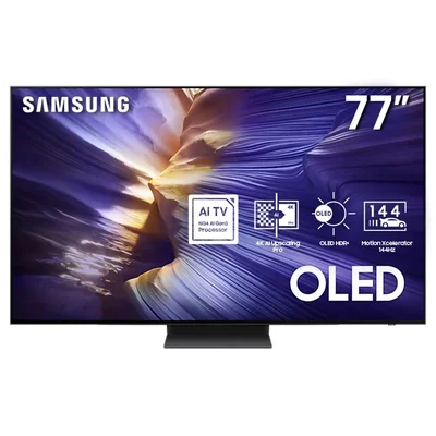 77" Samsung QN77S90FAFXZC OLED S90F 4K Vision AI Smart TV (2025)