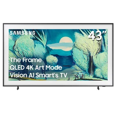 43" Samsung QN43LS03FAFXZC The Frame QLED 4K Art Mode Vision AI Smart TV (2025)