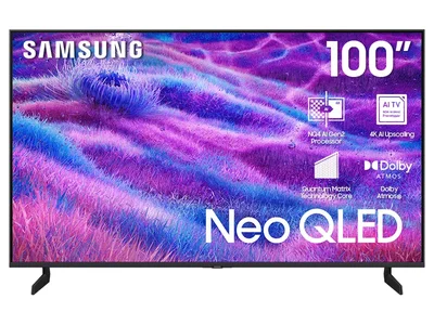 100" Samsung QN100QN80FFXZC Neo QLED 4K Vision AI Smart TV (2025)