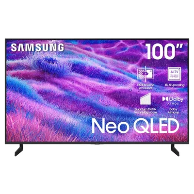 100" Samsung QN100QN80FFXZC Neo QLED 4K Vision AI Smart TV (2025)
