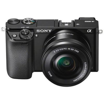 Sony α6000 E-mount Camera With APS-C Sensor Camera with 16-50mm Lens - ILCE6000L/B