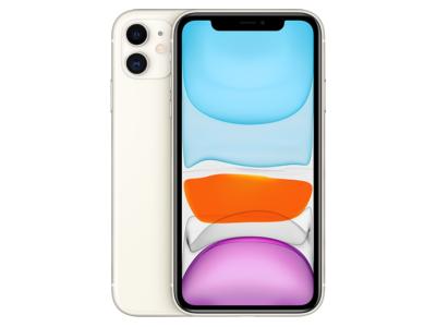 Apple 6.1 Inch iPhone 11 256GB With Liquid Retina IPS LCD Capacitive Touchscreen In White - iphone 11 256GB (White)