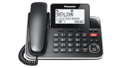 Panasonic Corded Or Cordless Phone With 2 Way Recording - KXTGF870B