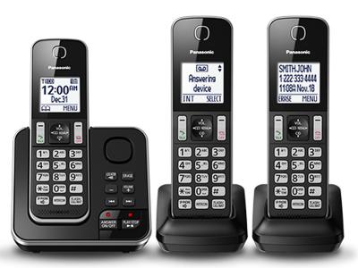 Panasonic Digital Cordless Answering System - KXTGD393B